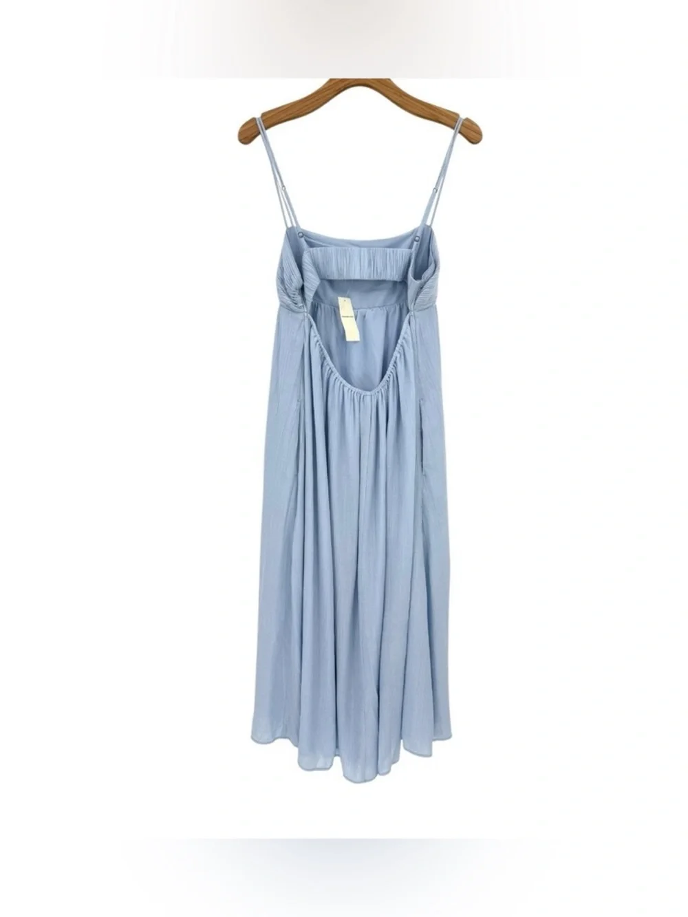 Abercrombie & Fitch Crinkle Textured Maxi Dress